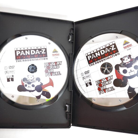 3/$20 - Panda-Z: The Robonimation Vol. 1 & Vol. 5 DVDs – Classic Japanese Mecha - Picture 2 of 3